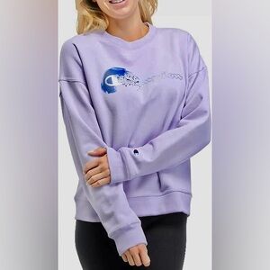 Champion Powerblend Fleece Crewneck Sweater Sz L